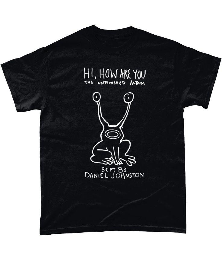 Camiseta Daniel Johnston 'Hi How Are You' – Diseño Exclusivo – 100% Algodón - Trazzo Studio