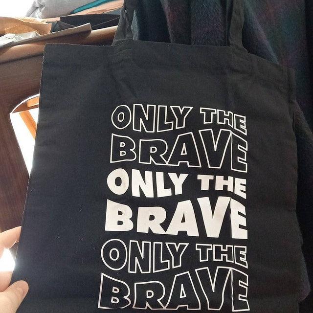 Only The Brave Louis Tomlinson tote bag - Trazzo Studio