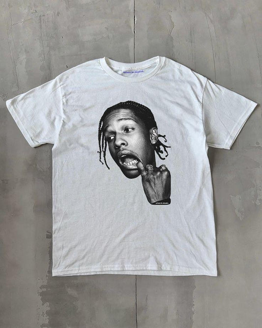 Camiseta Inspirada en ASAP Rocky - Diseño Exclusivo - Tela Suave 100% Algodón - Trazzo Studio