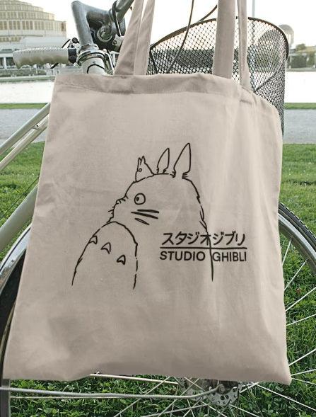 Studio Ghibli Viaje Chihiro Totoro Tote Bag Algodon - Trazzo Studio