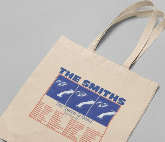 86 tour The Smiths Tote Bag - Trazzo Studio
