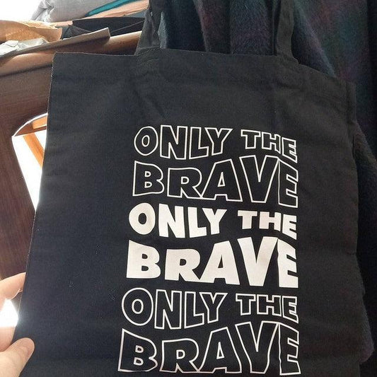 Only The Brave Louis Tomlinson tote bag - Trazzo Studio