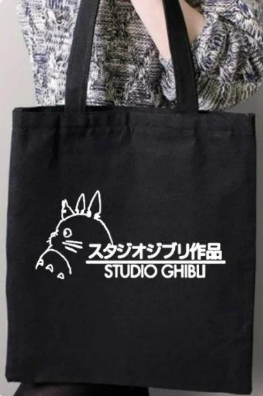 Studio Ghibli Viaje Chihiro Totoro Tote Bag Algodon - Trazzo Studio